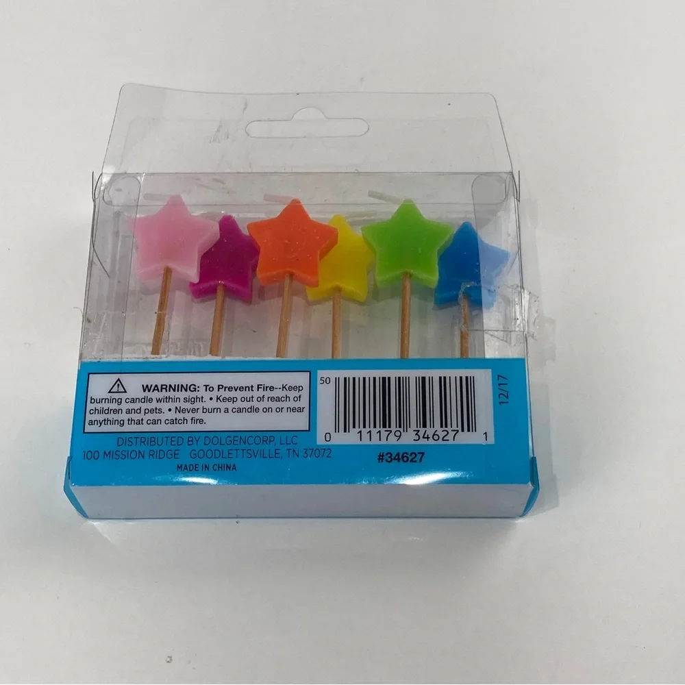NWT Unique Party Party Supply lot Birthday party hats birthday candles sparklers